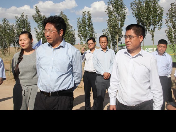 國家林草局、國開行、農(nóng)發(fā)行調(diào)研甘肅建投新能源科技股份有限公司