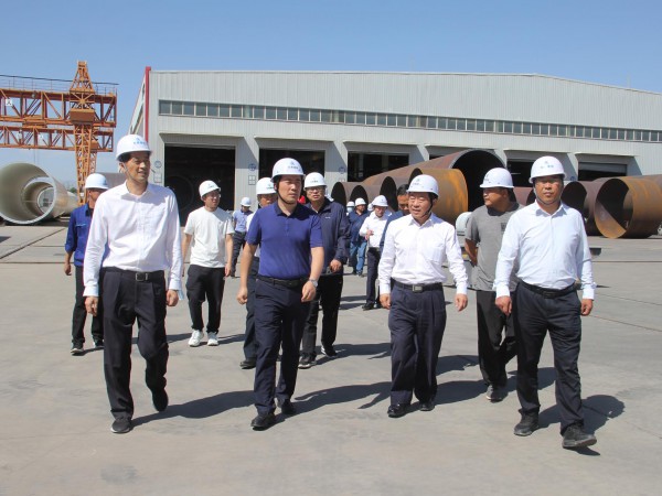 國家能源集團甘肅電力有限公司、國家能 源集團聯(lián)合動力技術(shù)有限公司、重慶機電 股份有限公司考察組一行調(diào)研新能源公司
