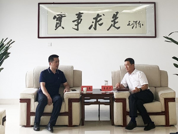 新能源公司總經(jīng)理趙琰森赴慶陽市  考察對接項(xiàng)目