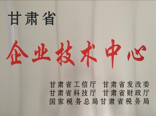 甘肅省企業(yè)技術中心